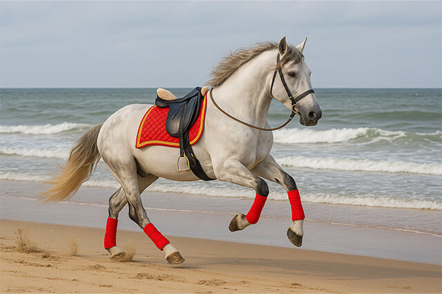 Ozosnel op het strand van Texel